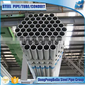 China Supplier Thick Wall Pre Galvanised Mild Steel Pipe thumbnail-3
