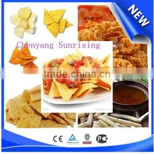 Professional Fried Extrusion Food Manufacturing Machine With Stainless Steel Line thumbnail-2