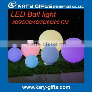 Polyethylene Battery Operated LED Sphere Light thumbnail-1