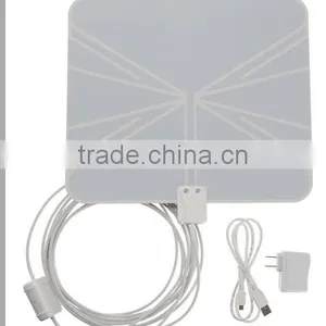 2015 Latest New High Quality High Gain 50 Miles Range Digital Indoor Antenna With Amplifier thumbnail-1