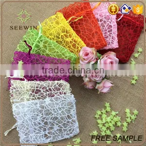 Sheer Organza Mesh Flower Bag for Cut Flowers thumbnail-1