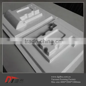 Custome White/ Black PS Plastic Vacuum Forming Shell thumbnail-1