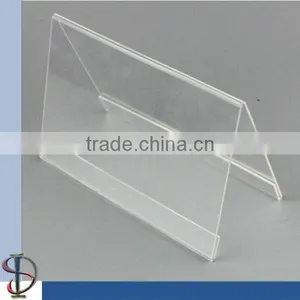 Acrylic V Menu Stand thumbnail-1
