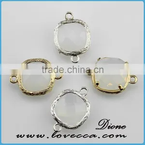 China Manufacturer Wholesale Glass Stone Drop Druzy Pendant thumbnail-4