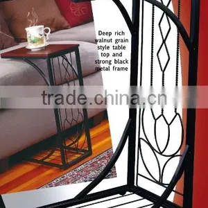 New Metal and MDF Top Gramercy Snack Coffee Table Sofa Side Table thumbnail-1