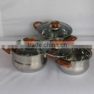 2013 New Products Cookware Brown Handle Cookware thumbnail-1