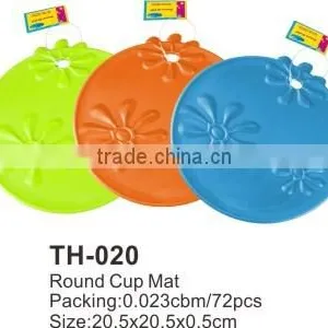 High Quality Round Cup Mat TH-020 thumbnail-1