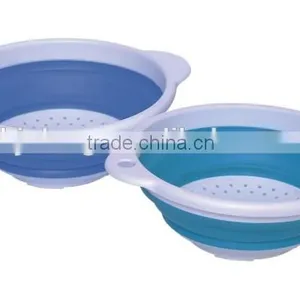 Plastic Kitchenware Foldable Basket for Seafood and Vegetables thumbnail-2