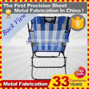 Lightweight Portable Folding Sun Lounger With Head Pillow thumbnail-5