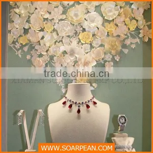 Paper Flower Display Props for Perfume Store Window Display thumbnail-2