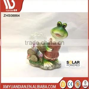 Fantastic Gift for Girl Frog Shaped Solar Light Home thumbnail-1