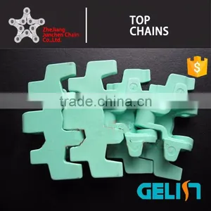 82.6-R150 Plastic Multiflex Small Radius Side Flexing Flat Top Chain thumbnail-2