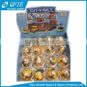 Wholesale Educatioanal Plastic Mini Diy Assembly Car Toy With Capsule thumbnail-1