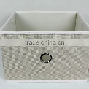 Linen and Nonwoven Storage Box thumbnail-1