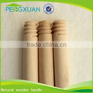 Wholesale Durable Natural 120CM Wood Handle Wiht Threaded-Tip thumbnail-2