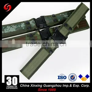 Lightweight Knitted Ribbon Tactical Military Army Belt Camouflage Color Double Security Buckle thumbnail-6