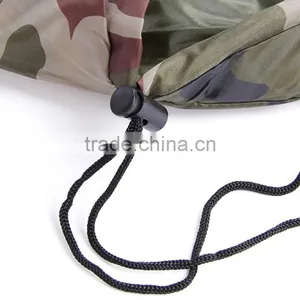Durable Light Weight Cotton Lining Mummy 210T Nylon Sleeping Bag thumbnail-4