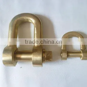 Anti Spark Aluminum Bronze Shackle Nonsparking Safety Tools Non Spark Shackle thumbnail-1