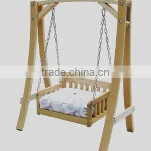 Wooden Mini Pet Swing thumbnail-1