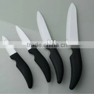 4 Pieces With Gift Box Black Handle Zirconia Ceramic Knife thumbnail-1