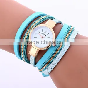 2017 Fashion Crystal Rhinestone Bracelet Women Dress Watches Ladies Quartz Wristwatches thumbnail-2