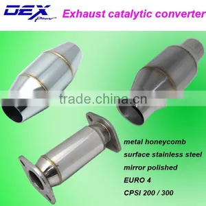 Universal Stainless Steel Metal Honeycomb Catalytic Converter thumbnail-1