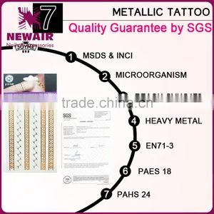 New 2017 Waterproof Temporary Tattoo Sticker For Halloween thumbnail-6