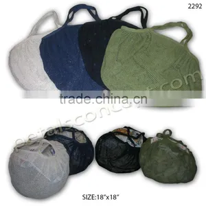 Eco-friendly Cotton Mesh Bag thumbnail-1