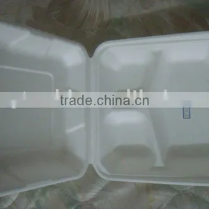 Eco-friendly Bagasse Lunch Box thumbnail-1