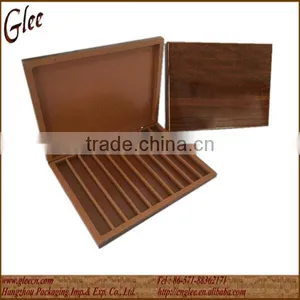 Brown Wooden Humidor Storage Cigar Box thumbnail-2