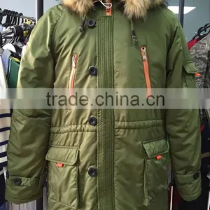 Unisex Winter Garment Parka Fashion With Hoody Coat and Cotton Winter Jacket thumbnail-2