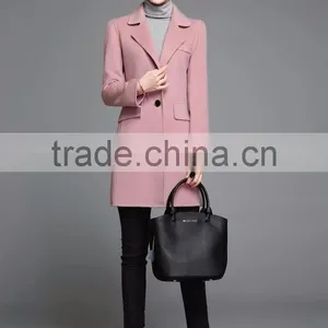 Winter Parka Coatkorean Fur Coat 2016 ,ladies Fashionable Wool Coat thumbnail-1