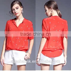 Custom Short Leeve Loose New Fashion Pattern Shirts Lowest Price thumbnail-6