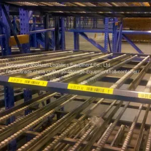 Industry Carton Flow Rack System Pallet Flow Rack Storage thumbnail-1