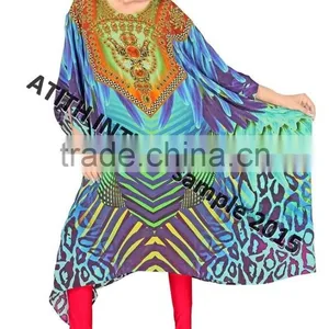 DIGITAL PRINT VISCOSE KAFTANS thumbnail-5