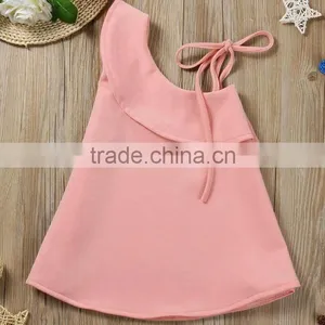 Zm35702a Girls Clothing Hot Sale Summer Short Dresses thumbnail-3