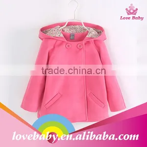 Keep Warm Wholesale Baby Girls Coat Spring and Autumn Kids Coat thumbnail-1