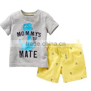 S16039A Kids's Cotton Pajamas Sleepwear Children's Sleepwear thumbnail-1