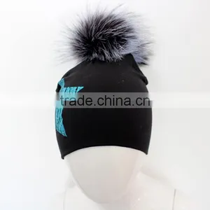 MYFUR Star Cute Baby Knitted Soft Warm Cotton Beanie Hat For Baby Boy or Girl Hat Winter Hats New Born thumbnail-3