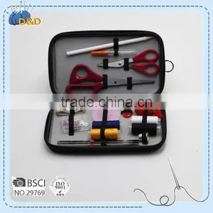 D&D Zipper Pouch PU Leather Sewing Kit With Sewing Acccessories 35pcs thumbnail-1