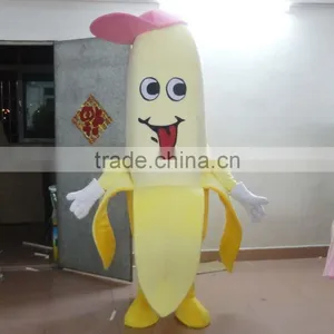 OEM/plush Material/head With Cooling Fan Banana Mascot Costume thumbnail-1