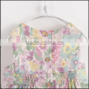 OEM Digital Print Soft Thin Cotton Poplin Baby Dress thumbnail-4