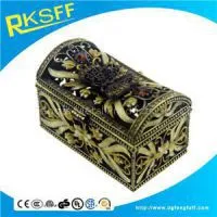 Zinc Alloy Retro Jewelry Box thumbnail-1