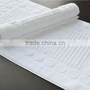 100% Cotton Custom Jacquard Hotel Bath Mat Towel thumbnail-6