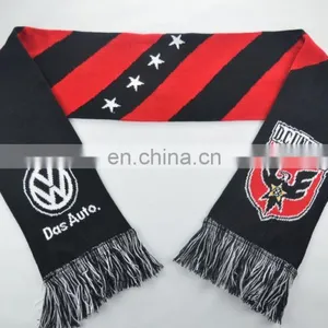 2016 Hot Sell Custom Knit Football Fan Scarf thumbnail-4