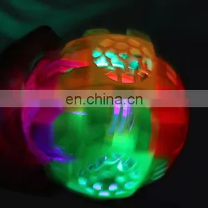 7PCS Block Juggling Assembled 12.5CM Flashing Light Glow Music Jumping Ball Promotion Toys EN71 thumbnail-4