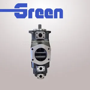 Denison T6 T7 Series Hydraulic Rotary Vane Pump Triple Pump thumbnail-3
