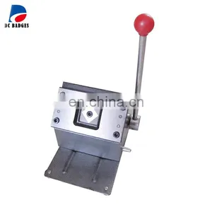 50*50mm Square Badge Paper Cutter Metal Cutter Round Cutting Machine Cutting Size 61mm*61mm thumbnail-2