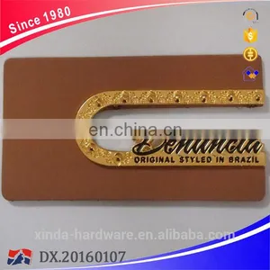 Metal PU Leather Label for Jeans and Jacket thumbnail-1