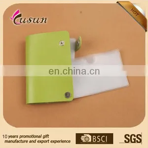 Latest Design PVC Name Credit Card Protector Holder Wallet thumbnail-1
